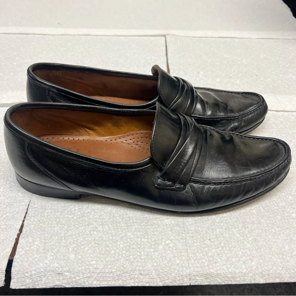 Allen Edmonds Bergamo Penny Loafer Shoes Men Size 11.5B Made in USA - Picture 6 of 10
